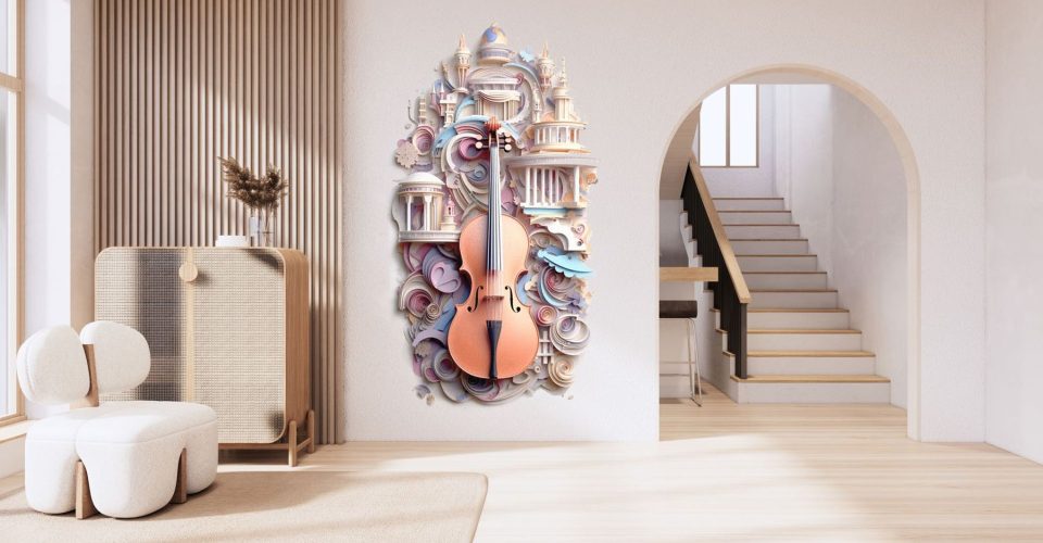 Sofa armchair on Living room empty japanese style